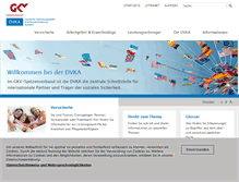 Tablet Screenshot of dvka.de